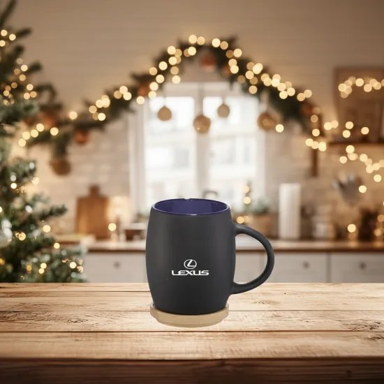 Lexus Mug With Wooden Coaster - 2